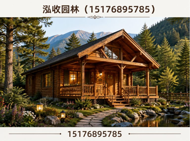 铜仁防腐木凉亭展示图